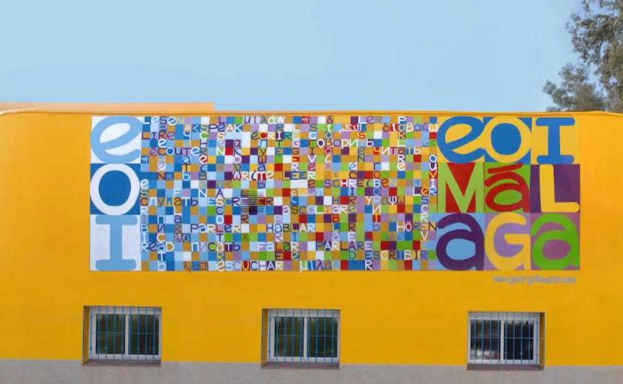 Escuela de idiomas de Málaga. 