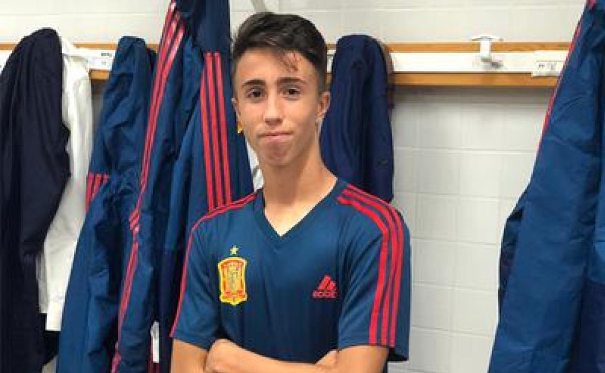 El malagueño David Larrubia jugará el mundial sub-17