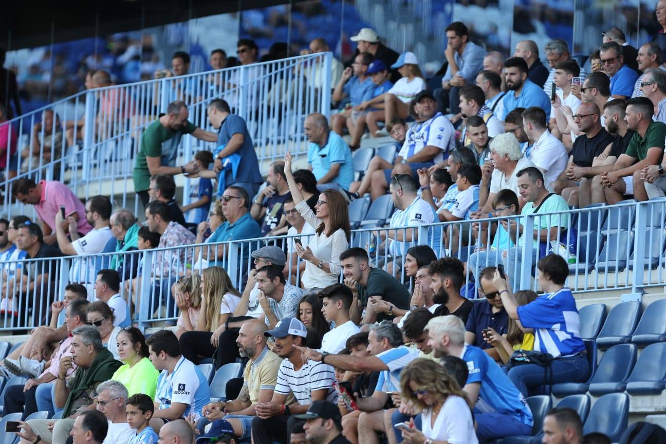 El Málaga volvió a encajar una derrota (1-2). 