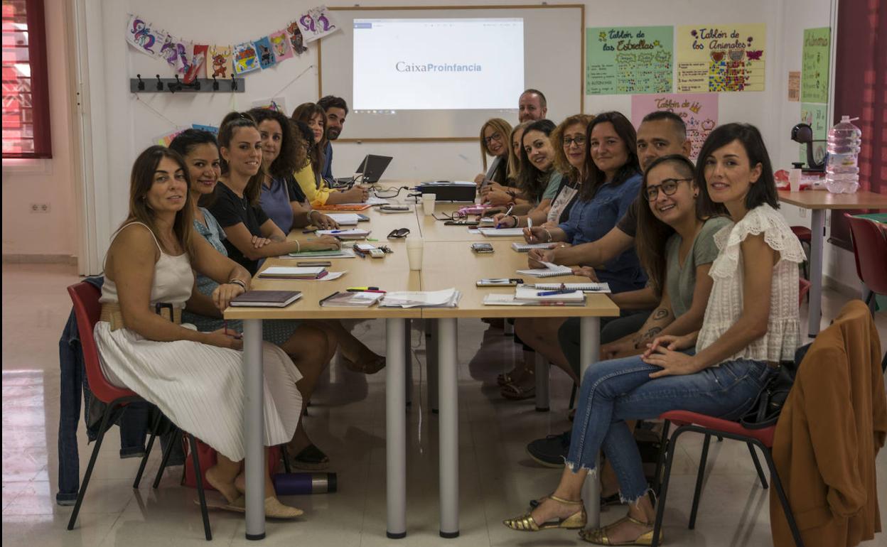 Las entidades coordinadoras de la provincia de Málaga se reunieron cara al nuevo curso de CaixaProinfancia. 