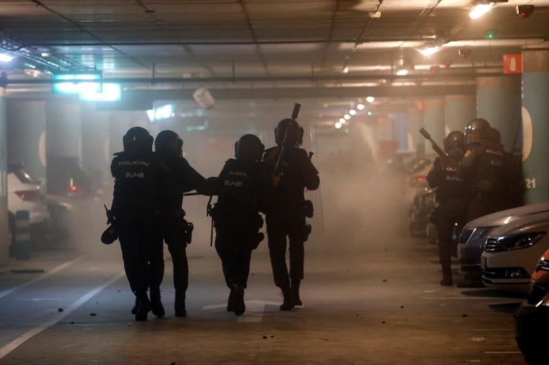 Fotos: Protestas en Cataluña al conocerse la condena de los líderes independentistas