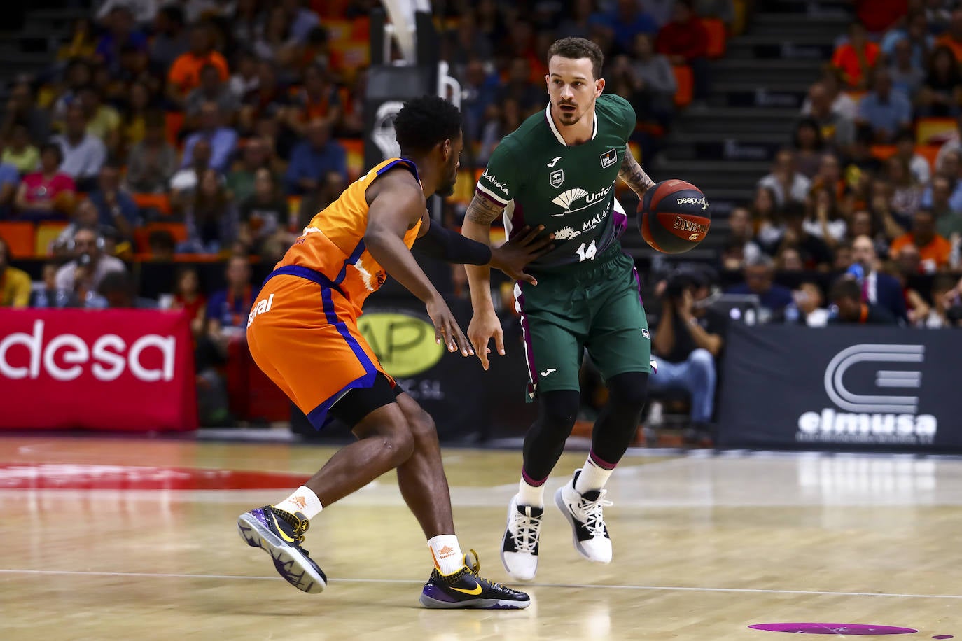 El Unicaja hizo un gran partido en Valencia 