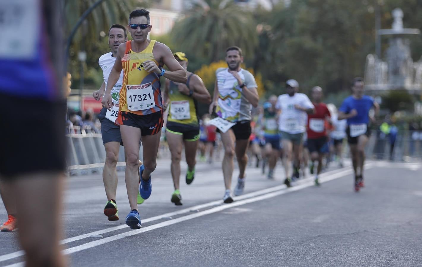 La prueba ha superado, este domingo, los 18.000 participantes inscritos