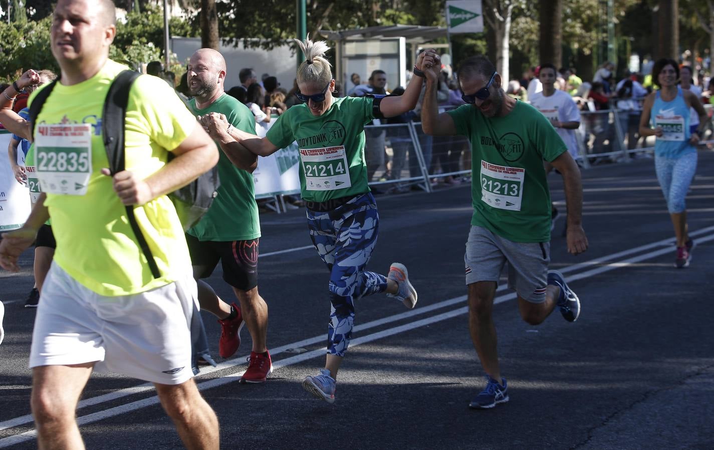 La prueba ha superado, este domingo, los 18.000 participantes inscritos