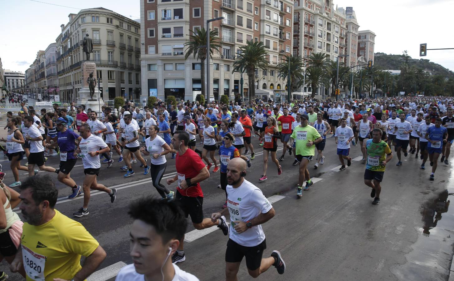 La prueba ha superado, este domingo, los 18.000 participantes inscritos