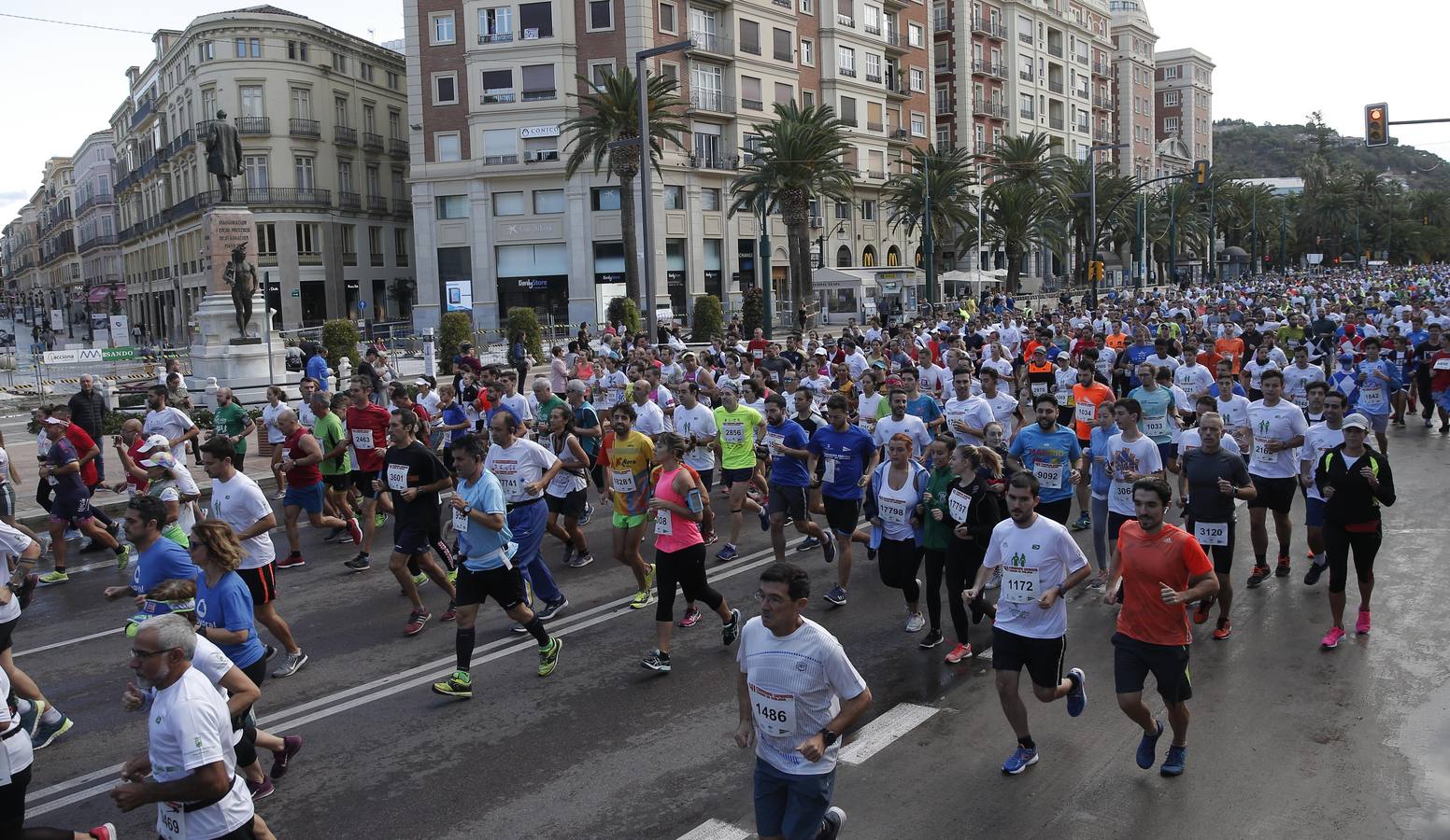 La prueba ha superado, este domingo, los 18.000 participantes inscritos