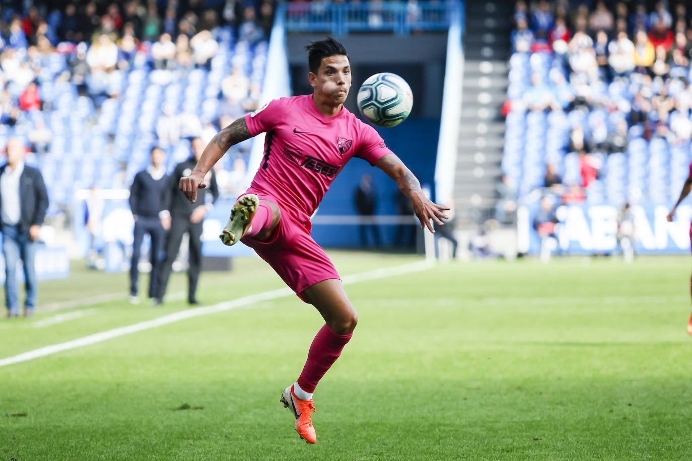 Las mejores imágenes de la victoria del Málaga en Riazor 