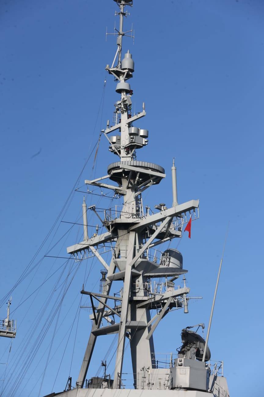 Fotos: Los buques de la Armada española &#039;Álvaro de Bazán&#039;, &#039;Almirante Juan de Borbón&#039; y &#039;Reina Sofía&#039;, al detalle