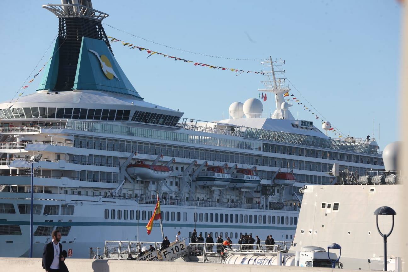 Fotos: Los buques de la Armada española &#039;Álvaro de Bazán&#039;, &#039;Almirante Juan de Borbón&#039; y &#039;Reina Sofía&#039;, al detalle