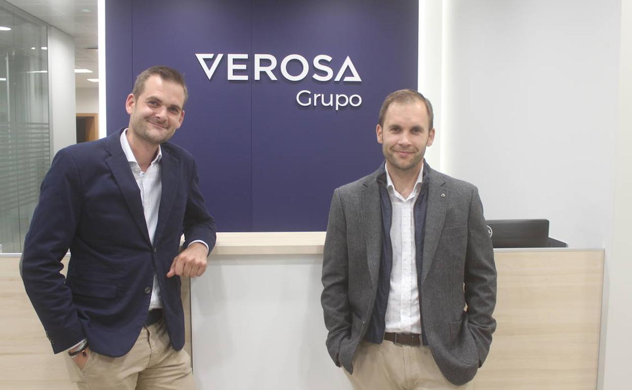 Pedro Jesús y Francisco Vera, representantes de la segunda generación de la empresa familiar. 