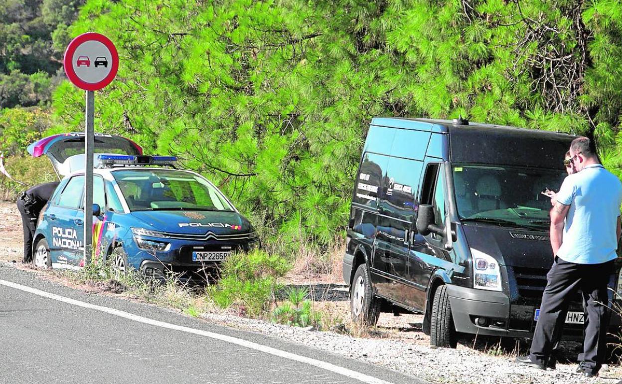 Zona en la que ha aparecido el cuerpo del hombre. 