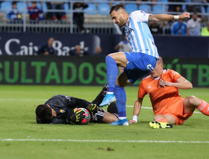 Fotos: Las mejores imágenes del Málaga - Real Oviedo