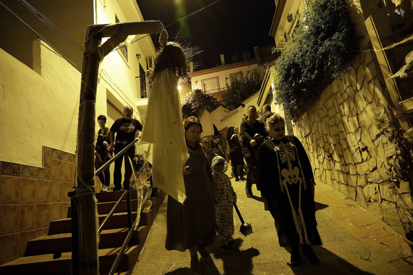 Las calles de Churriana estuvieron muy ambientadas