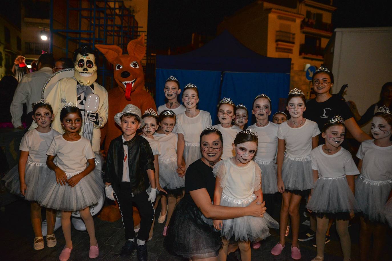 La terrorífica noche de Halloween en las calles de Marbella 