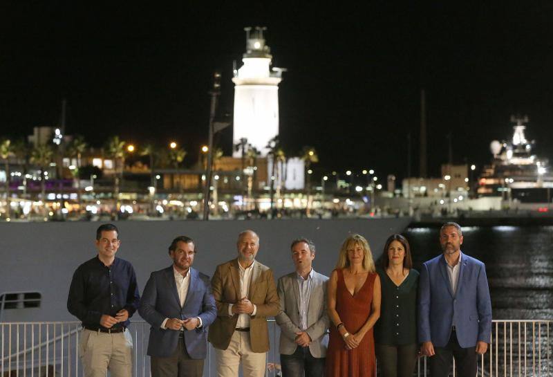 Dirigentes de Ciudadanos en Muelle Uno