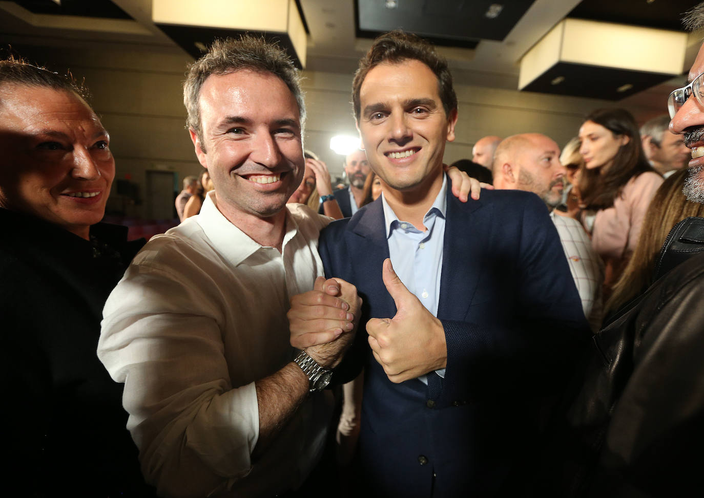 Fotos: El líder de Ciudadanos, Albert Rivera, participa en un acto de campaña en Málaga