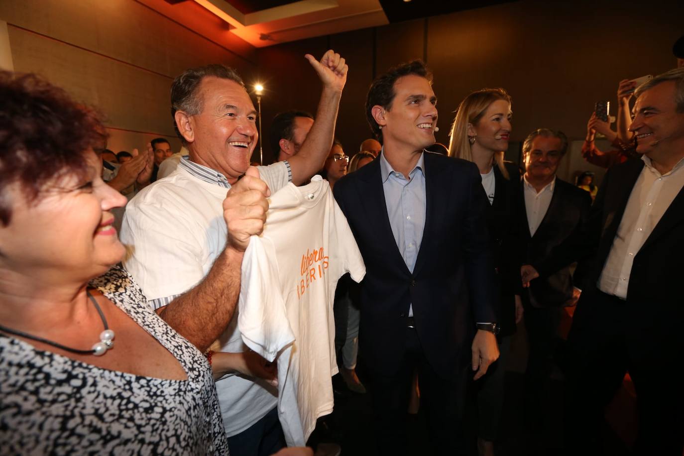 Fotos: El líder de Ciudadanos, Albert Rivera, participa en un acto de campaña en Málaga