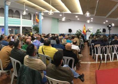 Imagen secundaria 1 - Ortega Lara pide en Benajarafe que se suprima el actual Estado de las autonomías