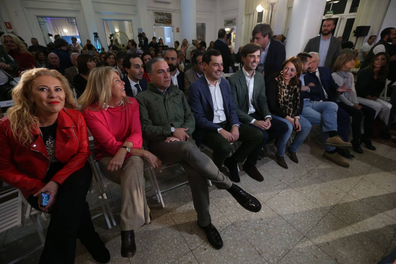 Acto de cierre del PP en los Baños del Carmen.