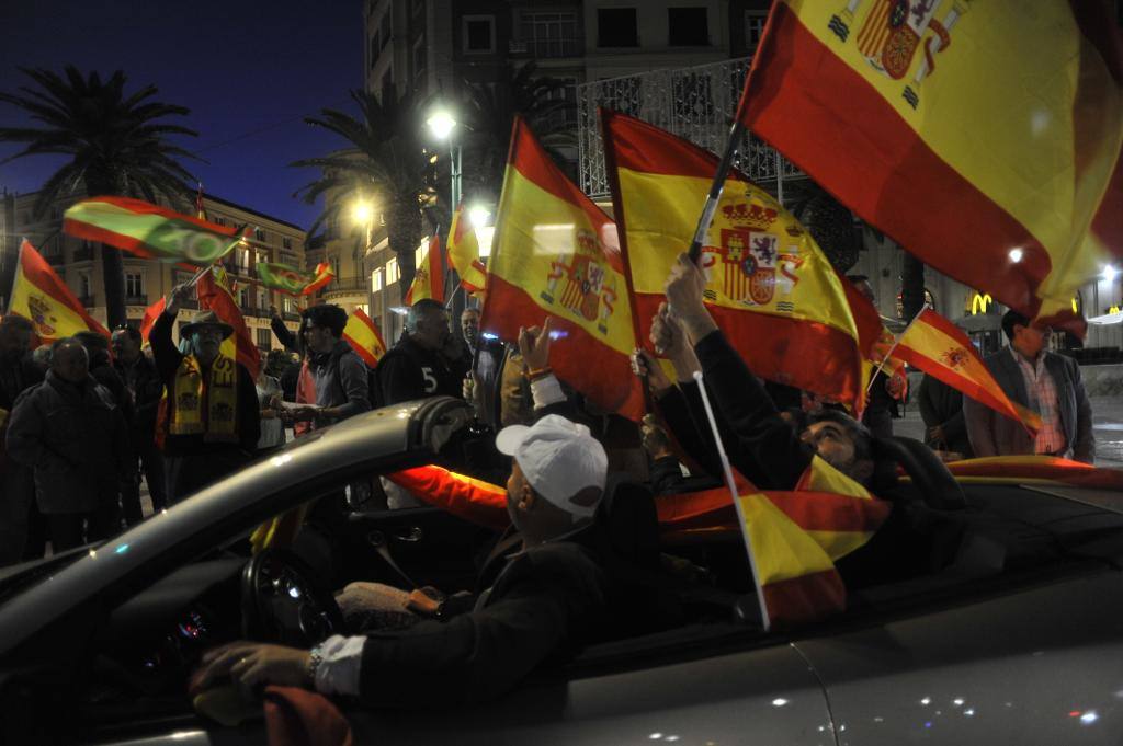 Acto de cierre de campaña de Vox en Málaga.