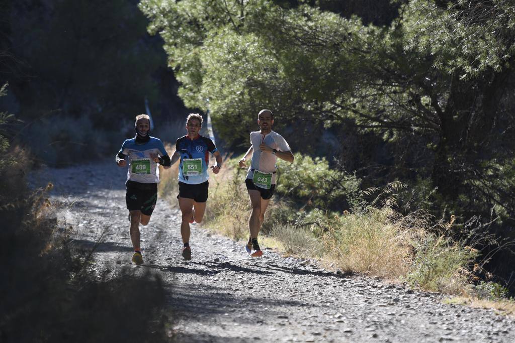 Imágenes de la 18ª edición del mítico recorrido por la sierra alhaurina donde han participado un total de 1.450 corredores 