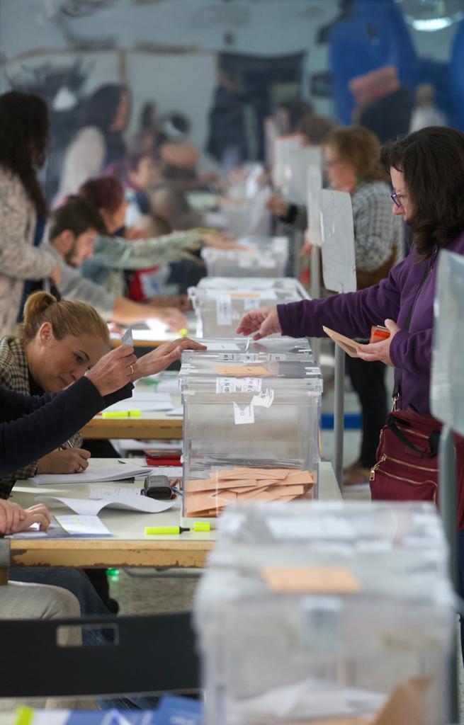 Repaso en imágenes de la jornada electoral del 10N