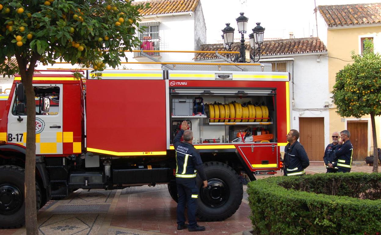 Uno de los nuevos camiones adquiridos 