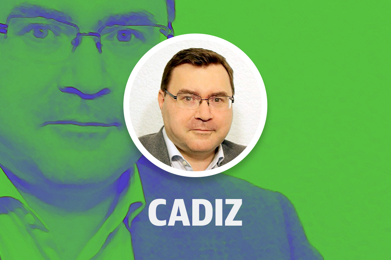 Carlos Zambrano García-Ráez. (Abogado). Es nieto de un alcalde histórico de San Fernando, hijo de juez y esposo de Ángela Mulas, parlamentaria andaluza de Vox.