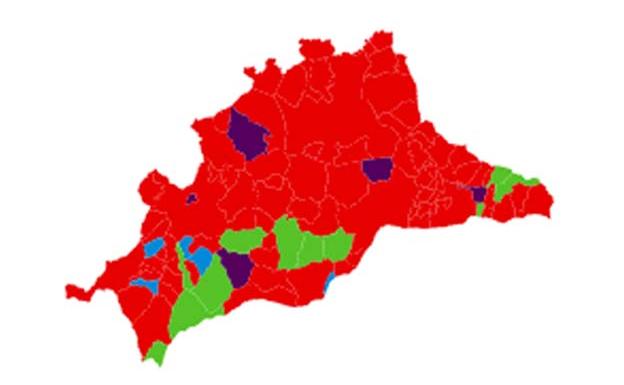 Vox triunfa en los pueblos 'más jóvenes' de la provincia de Málaga