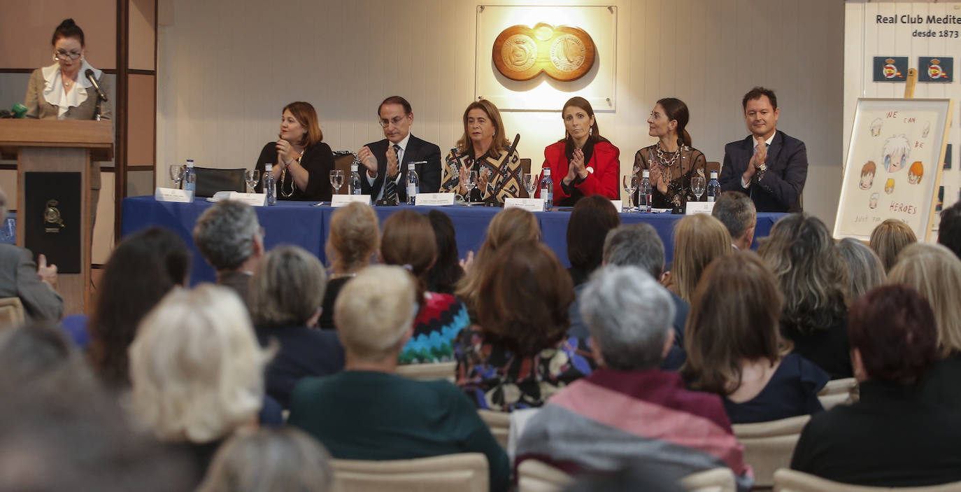 El presidente de los empresarios andaluces destaca en un pregón la encomiable labor que hace esta institución en favor de los menores que acoge en sus hogares