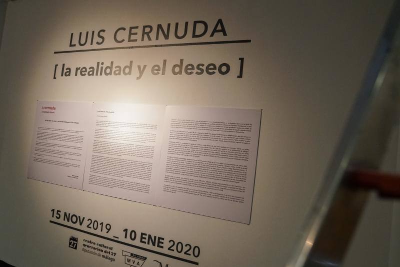 El Centro del 27 recuerda a Luis Cernuda. 