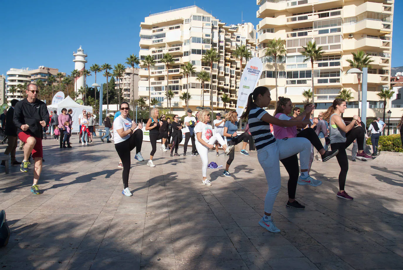 Marca Sport Weekend llena Marbella de actividades y encuentros con leyendas del deporte. 