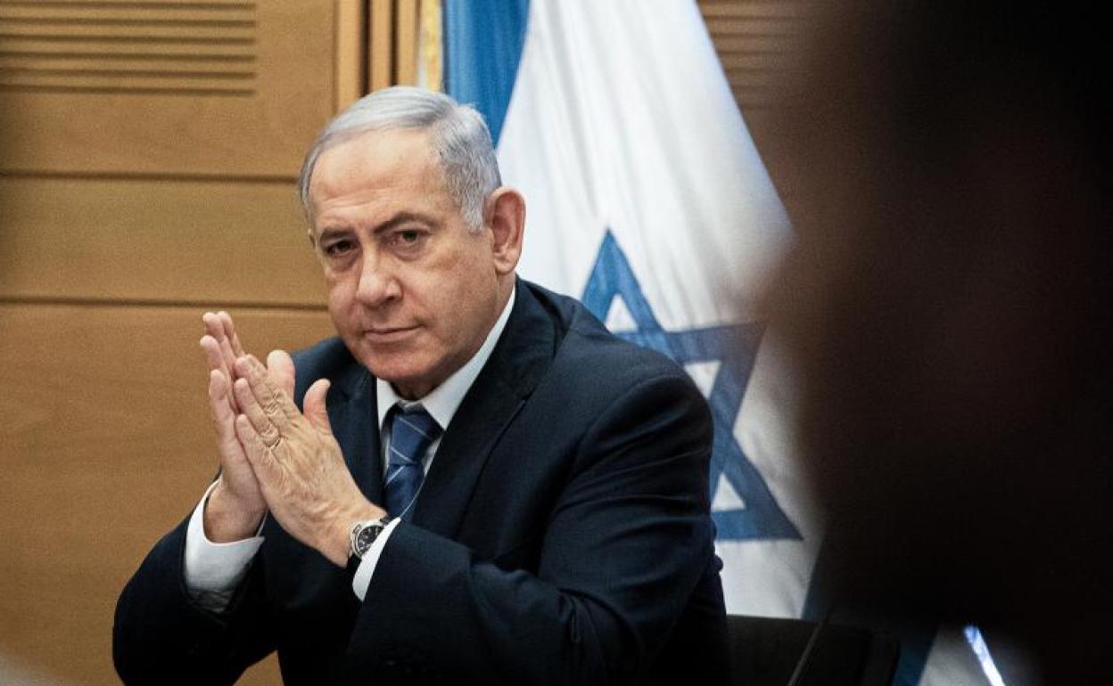 Benjamin Netanyahu, primer ministro de Israel. 