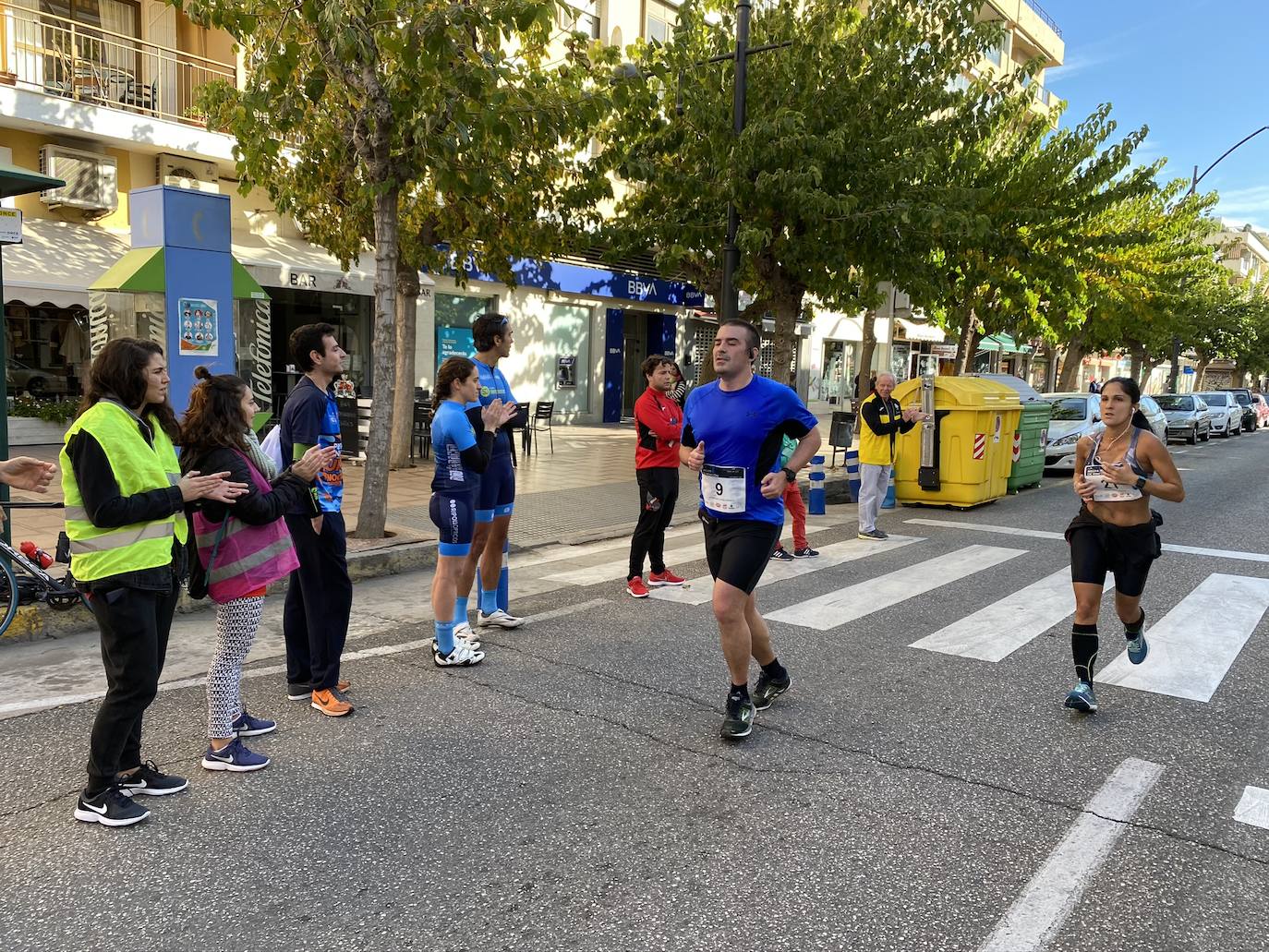 Los corredores Abdelhadi El Moaziz, del Cueva de Nerja-UMA, y Janine Lima, del Atletismo Málaga, se alzaron con la victoria.