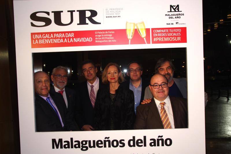 Los invitados a los XX Premios Malagueños del Año de SUR, en imágenes