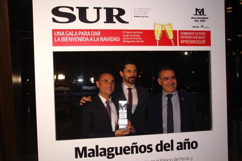 Los invitados a los XX Premios Malagueños del Año de SUR, en imágenes