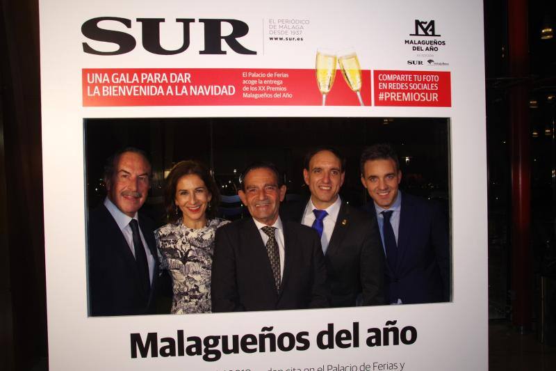 Los invitados a los XX Premios Malagueños del Año de SUR, en imágenes