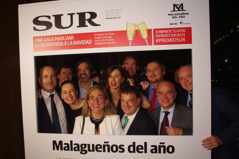 Los invitados a los XX Premios Malagueños del Año de SUR, en imágenes