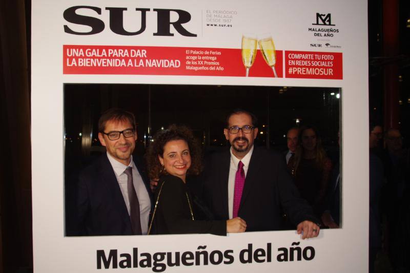 Los invitados a los XX Premios Malagueños del Año de SUR, en imágenes