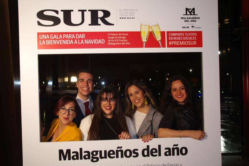 Los invitados a los XX Premios Malagueños del Año de SUR, en imágenes