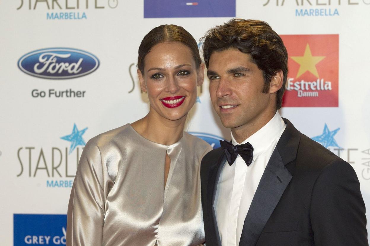 Cayetano Rivera y Eva González, en la gala Starlite de Marbella. 