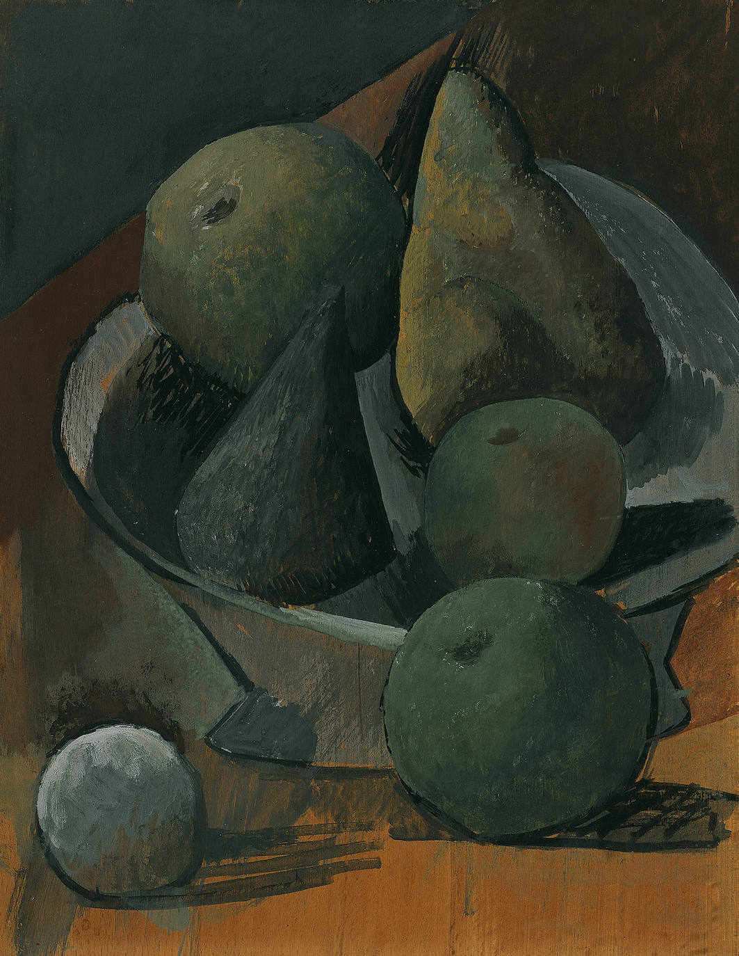 Pablo Picasso (1881-1973) Compotier aux poires et pommes