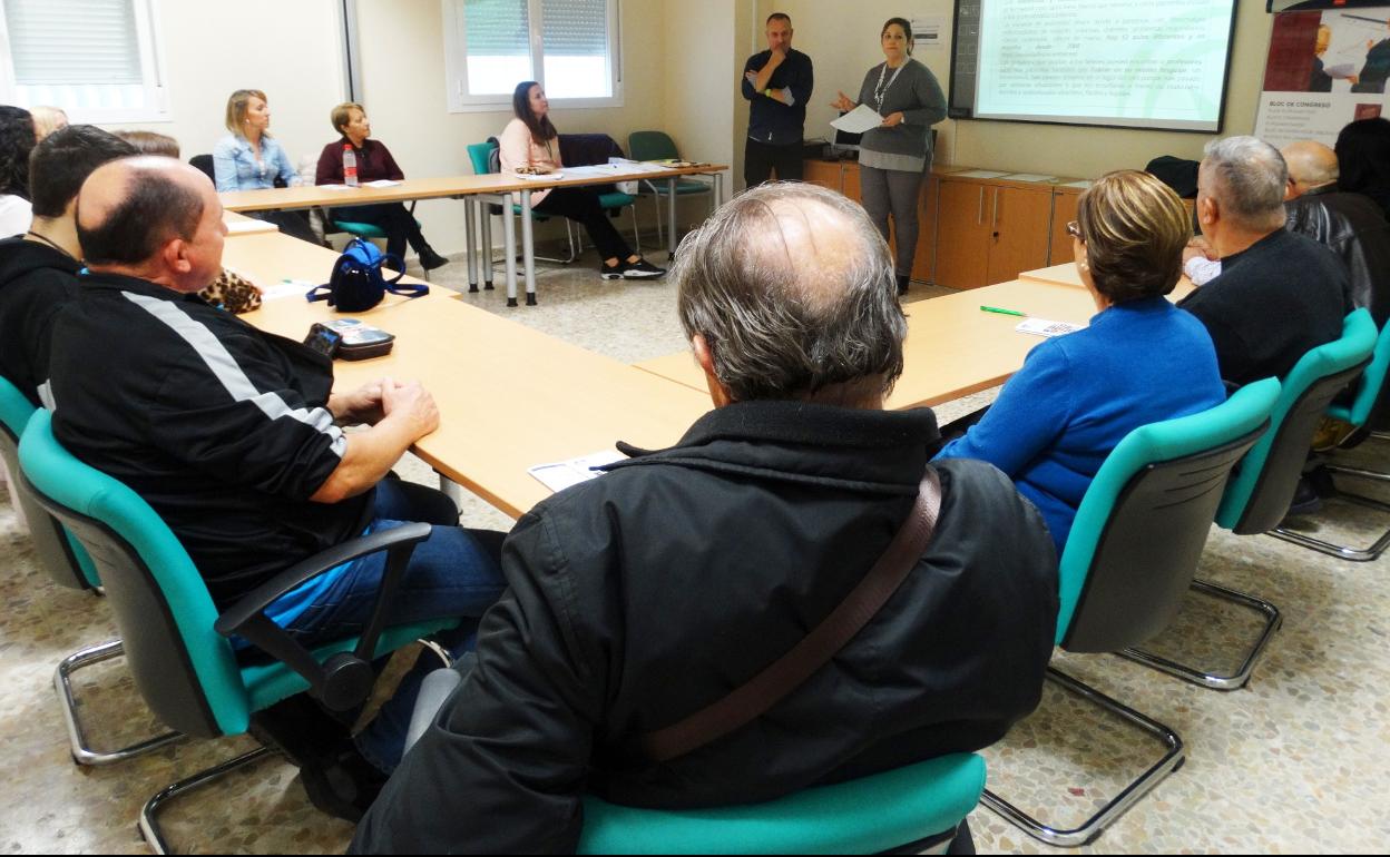 Participantes de la última Escuela de Pacientes sobre enfermedad renal crónica. 