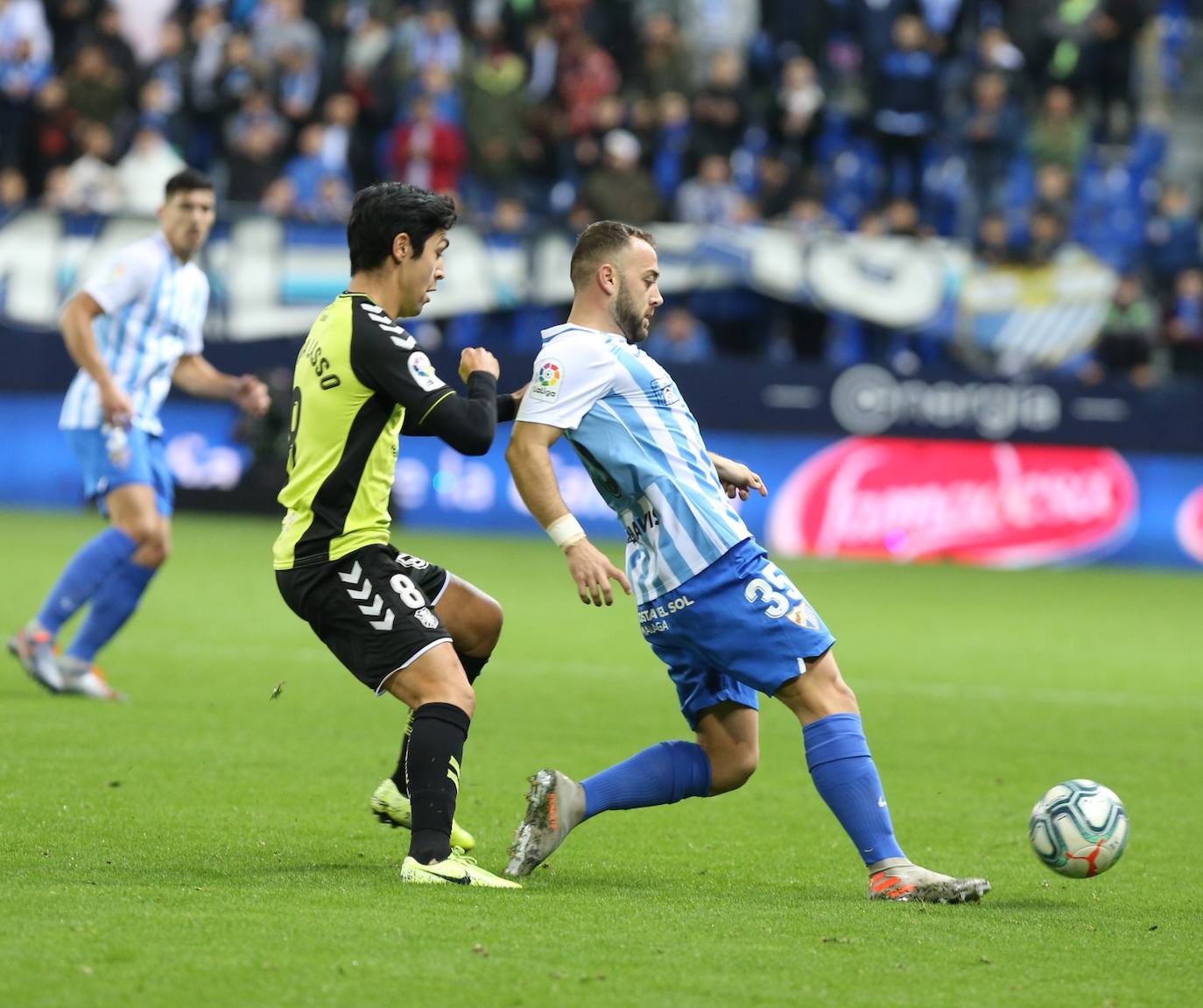 Sadiku fue el gran protagonista del partido al marcar los dos goles