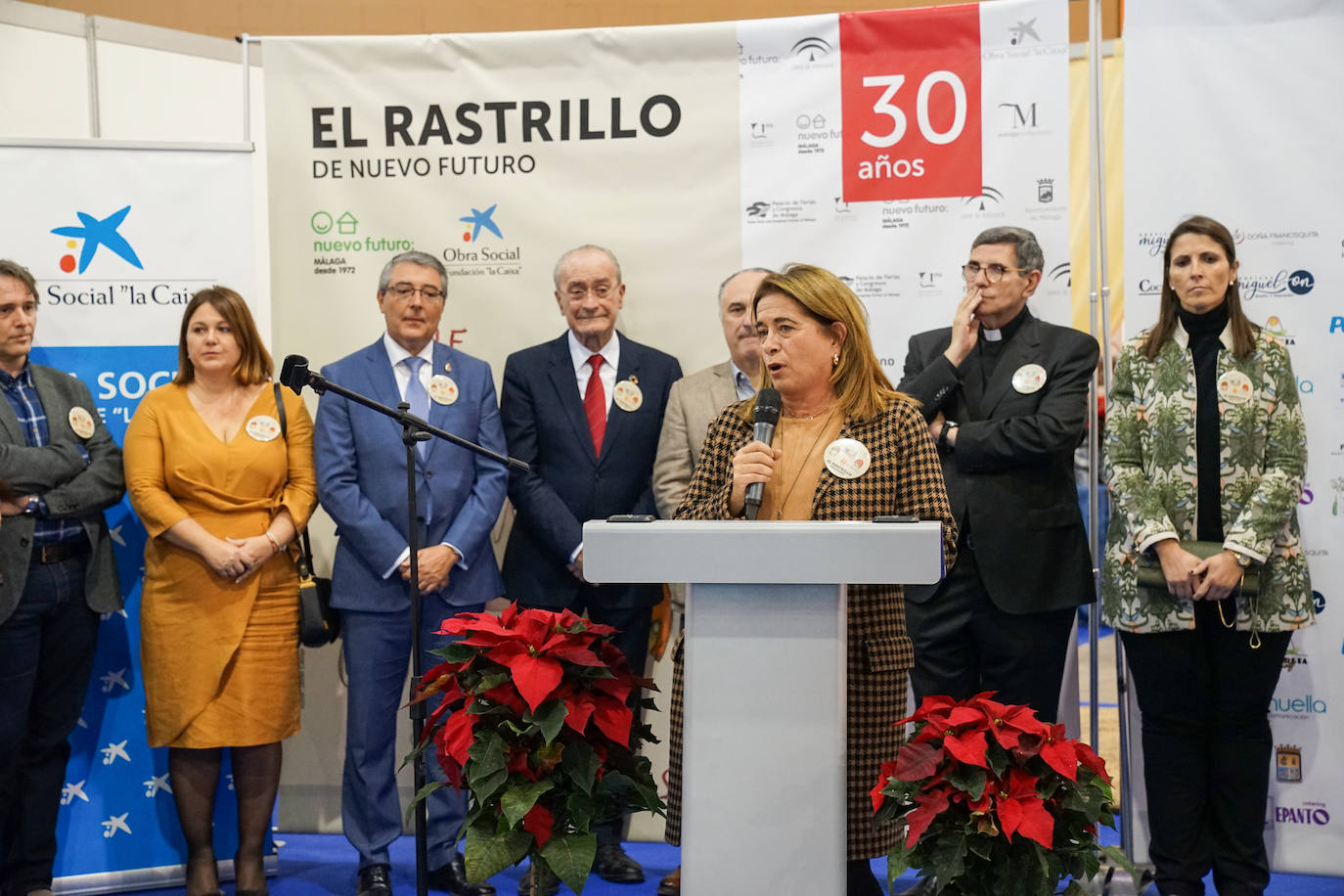 Hasta el lunes se pueden realizar compras, comer o asistir a actuaciones en el Palacio de Ferias de Málaga 