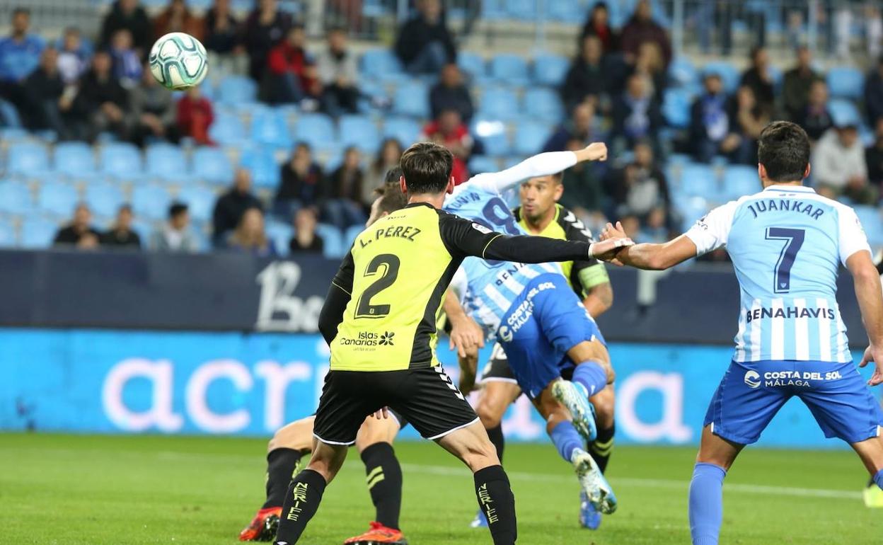 El Málaga abandona la zona de descenso y puede mejorar dos posiciones