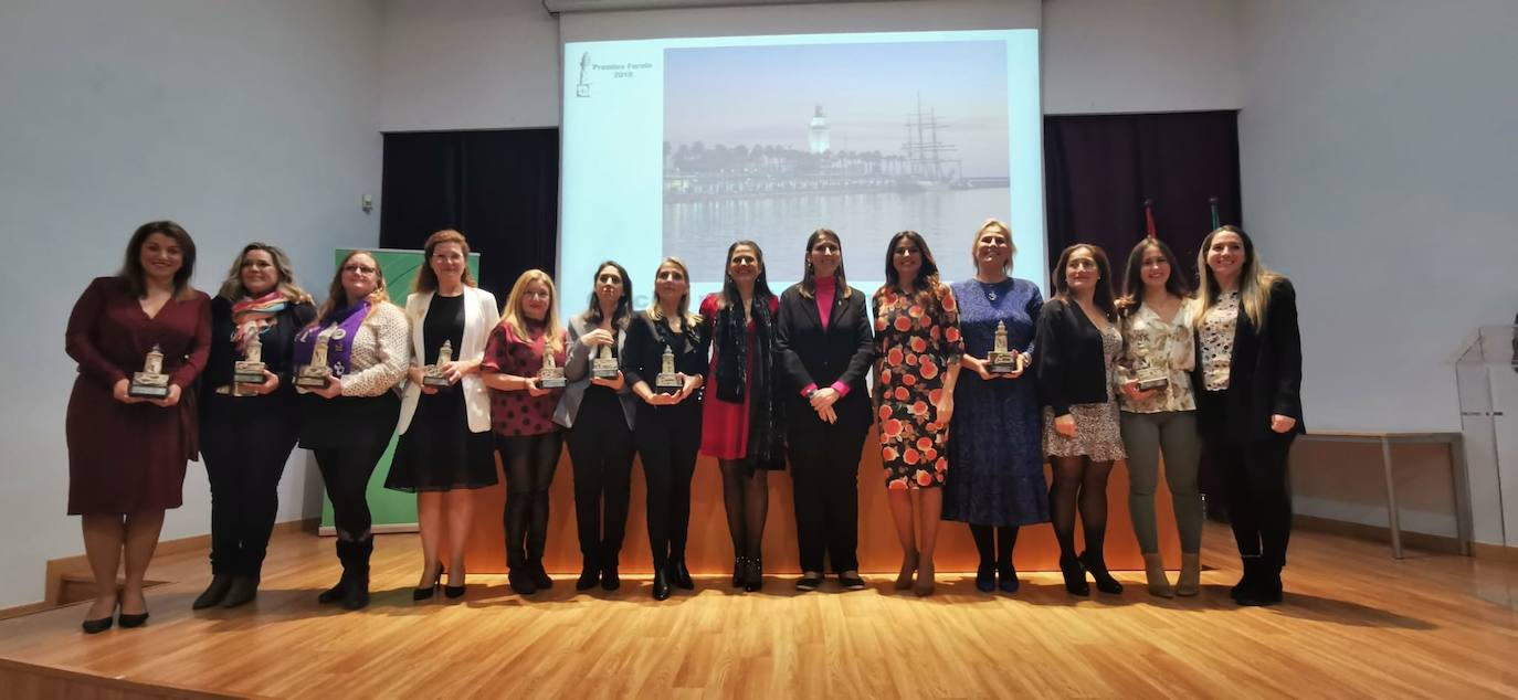 Fotos del acto de entrega de los premios celebrado en Málaga 