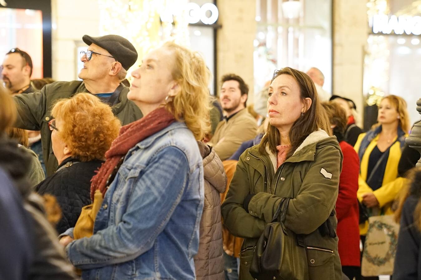 Miles de personas han asistido ya al espectáculo de luces del Centro de Málaga