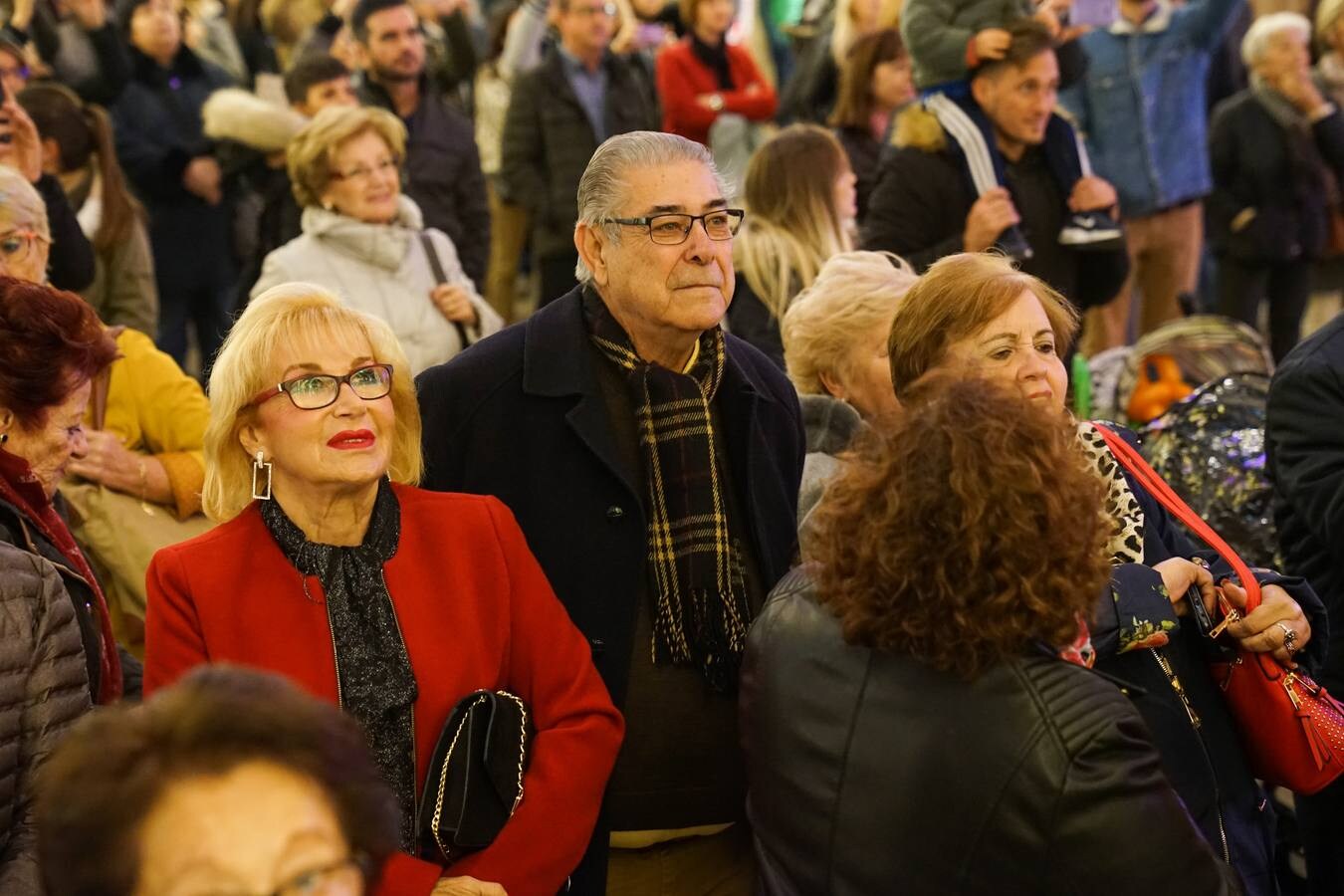 Miles de personas han asistido ya al espectáculo de luces del Centro de Málaga