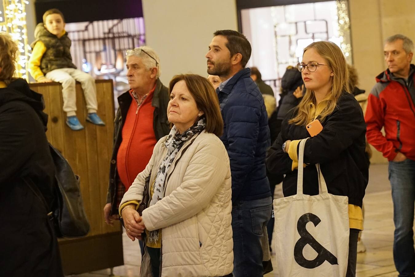 Miles de personas han asistido ya al espectáculo de luces del Centro de Málaga